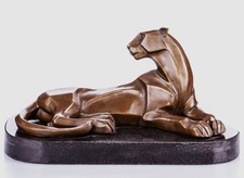 Bronze figur raubkatze gebraucht kaufen  Recklinghausen