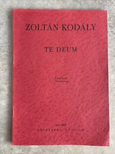 Kodaly deum klavierauszug gebraucht kaufen  Hofheim