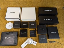 LOTE DETERIORADO CHANEL Estojo Caixa de Papel Vazia Anel de Armazenamento de Joias 300010825 YZ comprar usado  Enviando para Brazil