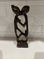 Wooden figurine curving for sale  Aubrey