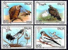 Italia 1995 uccellini usato  Trambileno