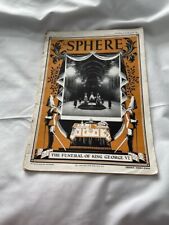 Sphere magazine funeral for sale  HALIFAX