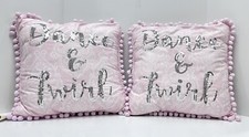 Sequin pink pillows for sale  Safety Harbor