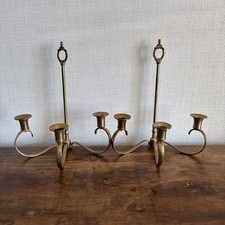 Vintage brass wall for sale  SKEGNESS