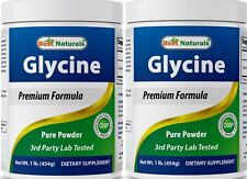 Pacote com 2 glicina em pó 1 lb *aumenta o suporte do sistema nervoso/energia* comprar usado  Enviando para Brazil