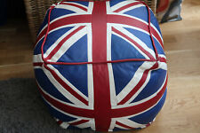Leather union jack for sale  LONDON