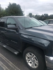 Mastro de antena de aço inoxidável preto 31" rádio AM/FM para Chevrolet Silverado 1999-2005 comprar usado  Enviando para Brazil
