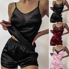 Damen satin pyjama gebraucht kaufen  Obertshausen