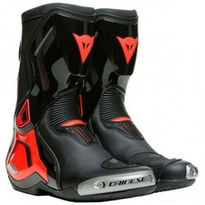 Botas masculinas de motocicleta Dainese Torque D1 OUT tamanho 9 EUA Euro 42 preto/vermelho comprar usado  Enviando para Brazil