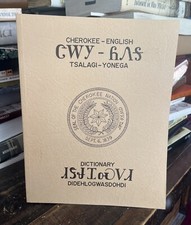 Cherokee-English Dictionary Native American Indian Language Study Book comprar usado  Enviando para Brazil