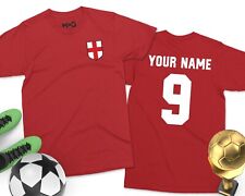 Camiseta de futebol personalizada Inglaterra número de nome personalizado kit infantil adulto camisa comprar usado  Enviando para Brazil