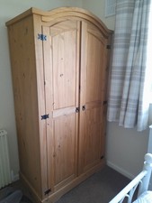 mexican pine wardrobe for sale  YORK