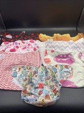 LOTE 7 fraldas de pano para bebê encaixe tudo em um parte inferior inteligente, usado comprar usado  Enviando para Brazil