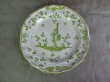 Jolie assiette faïence d'occasion  Pézilla-la-Rivière