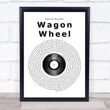 Wagon wheel vinyl for sale  UK