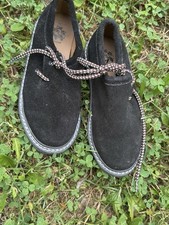 Kinder trachtenschuhe schwarz gebraucht kaufen  Mering