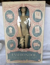 Vintage Raro 1940’s 15.5” Fashiondol Mini Manequim Conjunto de Costura Forma de Vestido Na Caixa comprar usado  Enviando para Brazil