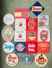 Tetley beer mats for sale  SHEFFIELD