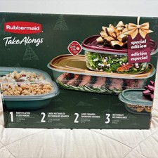Rubbermaid Takelongs 16 peças armazenamento de alimentos e conjunto de pratos para festa comprar usado  Enviando para Brazil