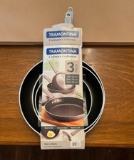 Conjunto com 3 frigideiras antiaderentes Tramontina Culinary Collection comprar usado  Enviando para Brazil