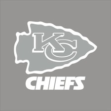 Adesivo de vinil Kansas City Chiefs #5 logotipo da equipe da NFL 1 cor janela parede do carro comprar usado  Enviando para Brazil