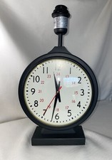 Clock lamp pottery for sale  Northfield