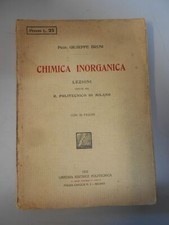 Chimica inorganica lezioni usato  Sesto San Giovanni