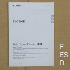 Riginal anleitung sony gebraucht kaufen  Essingen, Hochstadt, Ottersheim
