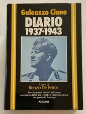 Diario 1937 1943 usato  Giugliano in Campania
