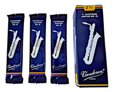 Saxofone barítono Vandoren palhetas seladas Eib/Eb força regular 2,5 conjunto de 3 comprar usado  Enviando para Brazil