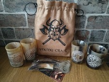 Wikinger horn becher gebraucht kaufen  Anröchte