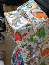 Dinosaur curtain 137cm for sale  RUGBY