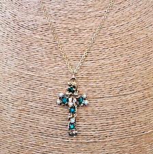 Vintage necklace cross for sale  BEVERLEY