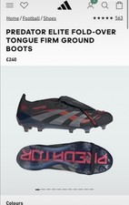 Adidas predator elite for sale  BOGNOR REGIS