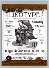 Linotype machine 2022 usato  Spedire a Italy