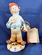 Statuetta capodimonte gino usato  Roma