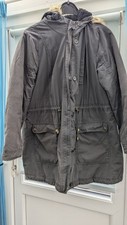 Ladies black parka for sale  OLDBURY