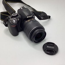 Usado, Câmera Nikon D3100 preta DSLR e lente Nikon DX 18-55mm NÃO TESTADA (8D) MO#8756 comprar usado  Enviando para Brazil
