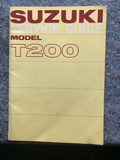 Suzuki t200 service for sale  UK
