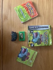Pokémon leafgreen manual for sale  LINCOLN