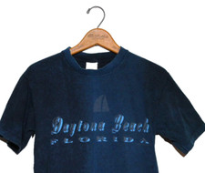 Camiseta Daytona Beach Vintage Ponto Único Tamanho EUA Masculina P/M Surfista Crustpunk comprar usado  Enviando para Brazil
