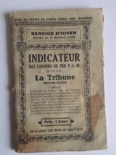 Indicateur chemins fer d'occasion  Ancy-le-Franc