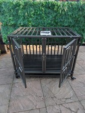 Stackable dog crates for sale  LEEDS