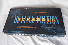 Vintage scrabble deluxe for sale  LUTON