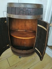 Barrel cabinet whiskey for sale  SWINDON