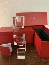 Bougeoirs modèle cube d'occasion  Baccarat