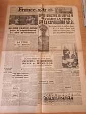 Ww2 guerre journal d'occasion  Gençay