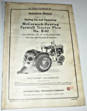 Mccormick deering plow for sale  Elizabeth
