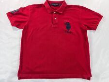 Polo Assn. dos EUA Ralph Lauren Big Pony Masculino Vermelho Grande comprar usado  Enviando para Brazil