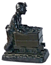 Figur skulptur bergmann gebraucht kaufen  Mülheim an der Ruhr